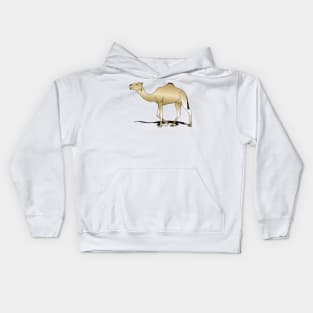 Dromedary, also nammed Arabic Camel Kids Hoodie